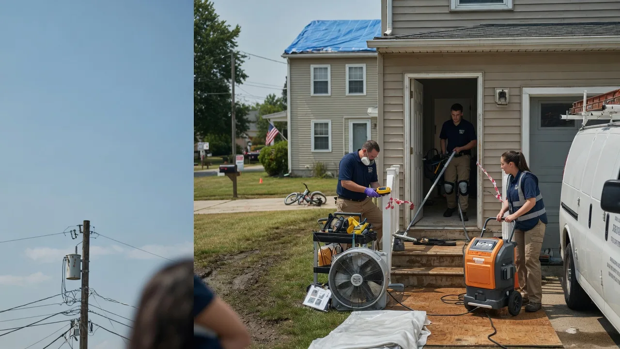 Water Damage Repair in Burlington, WI near me